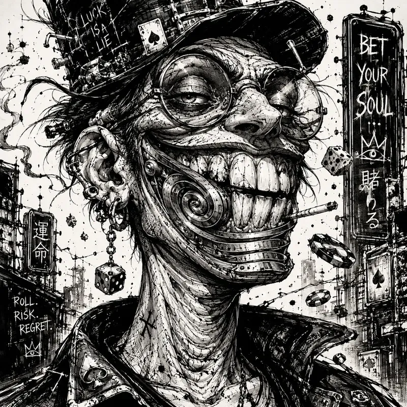 Grotesque Ink Caricatures