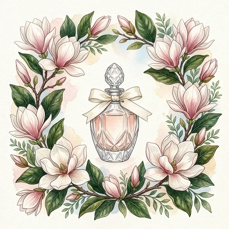 Elegant Botanical Wedding Avatar Art