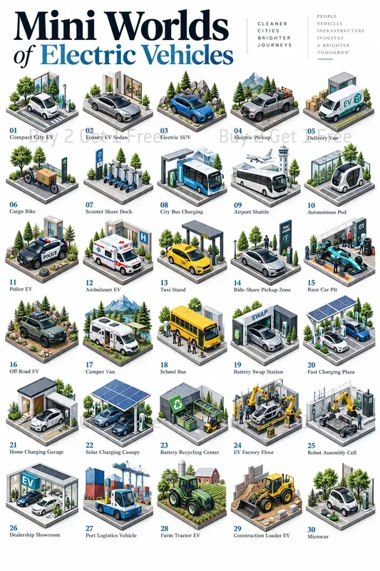 Mini Worlds Infographics
