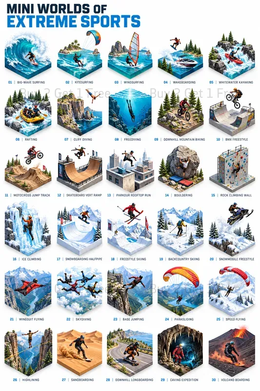 Mini Worlds Infographics