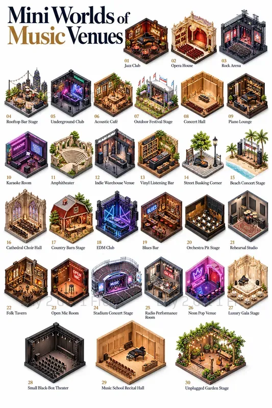 Mini Worlds Infographics