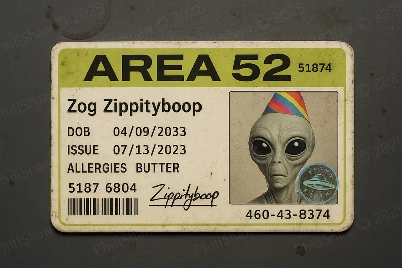 Novelty Id Cards