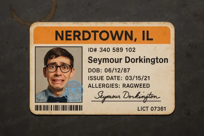 Novelty Id Cards