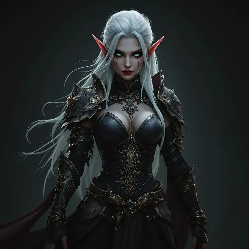 Dark Fantasy Game Concept Art Characters