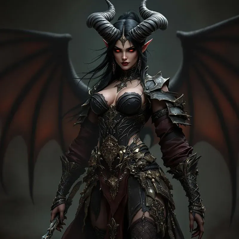 Dark Fantasy Game Concept Art Characters