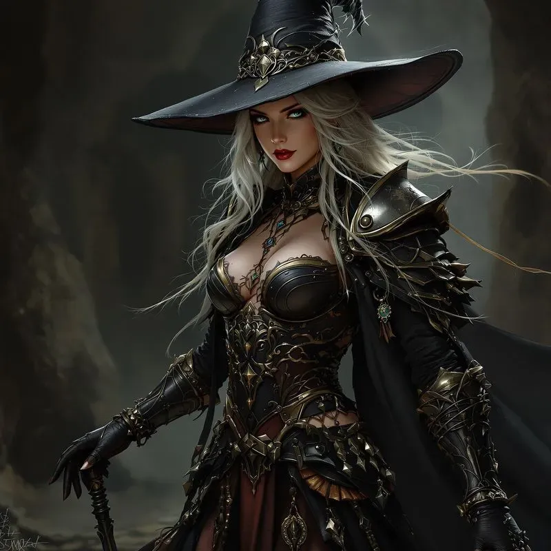 Dark Fantasy Game Concept Art Characters