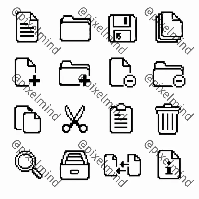 1bit Bitmap Icon Archives