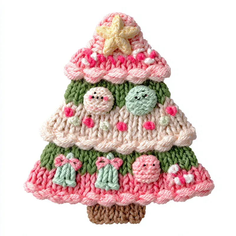 Chunky Yarn Christmas Cliparts