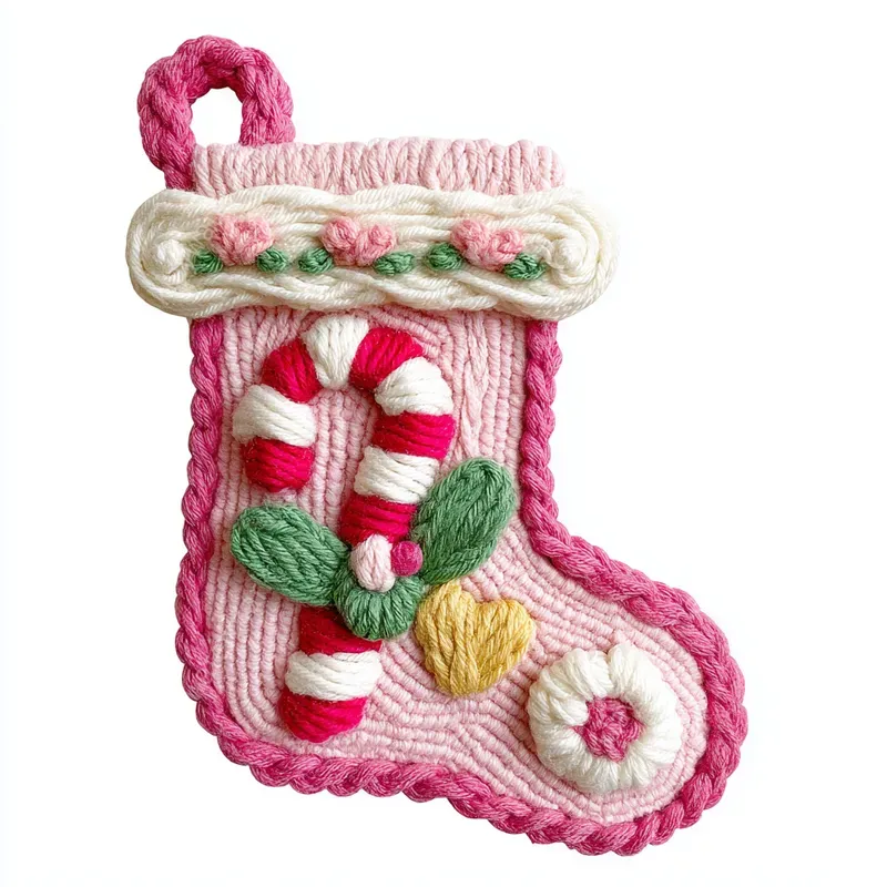 Chunky Yarn Christmas Cliparts