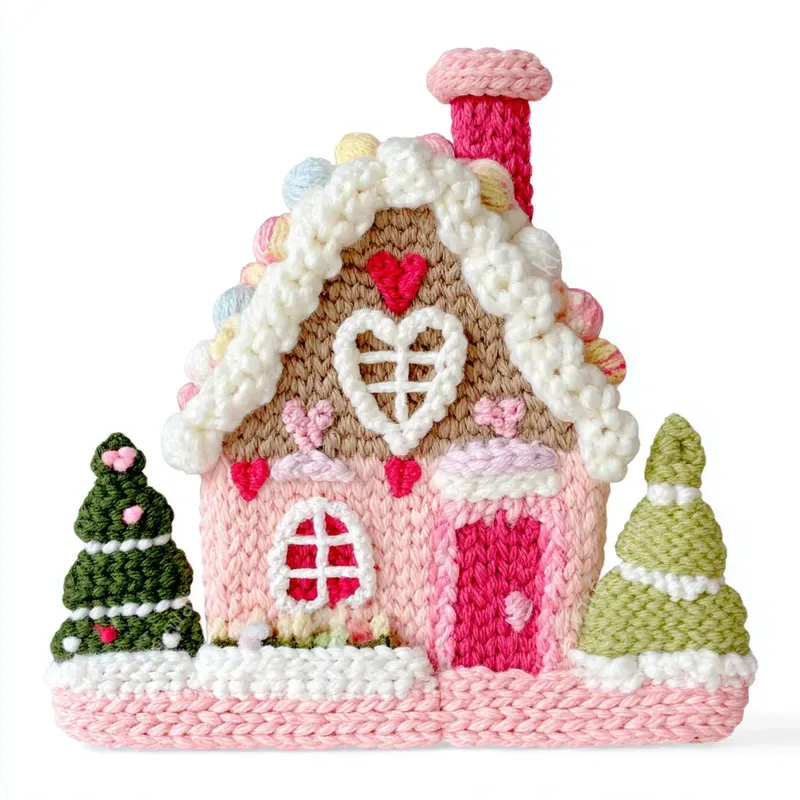 Chunky Yarn Christmas Cliparts