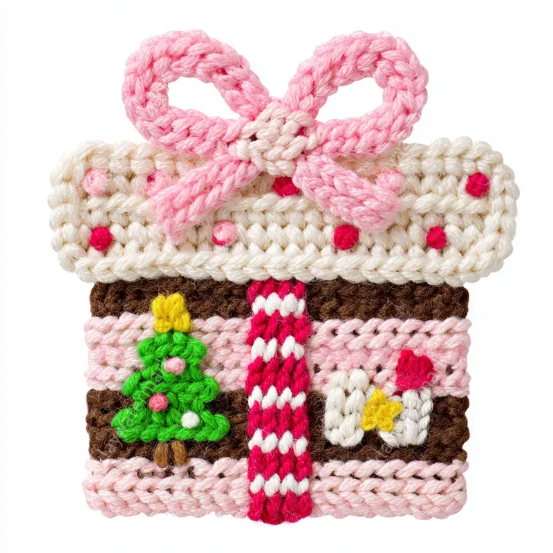 Chunky Yarn Christmas Cliparts