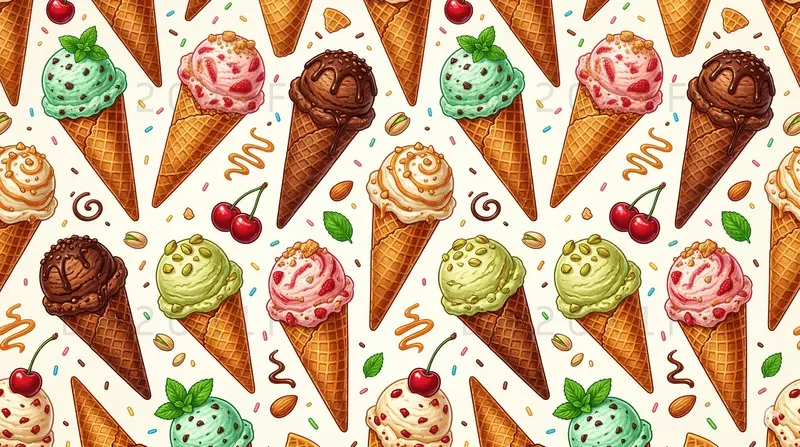 Delicious Seamless Food Patterns