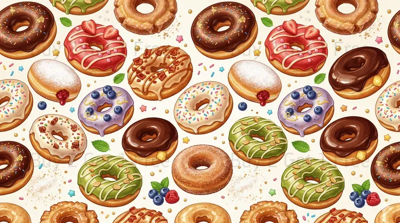 Delicious Seamless Food Patterns