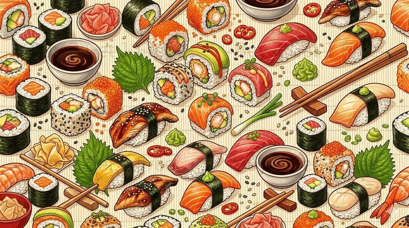 Delicious Seamless Food Patterns