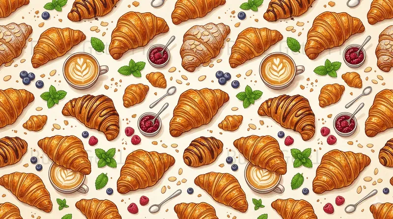 Delicious Seamless Food Patterns