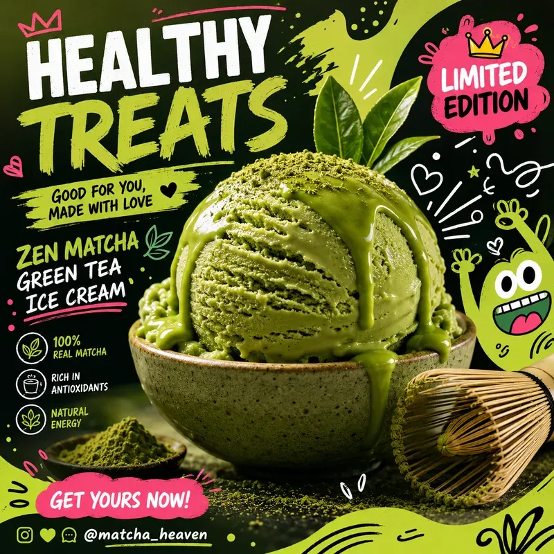 Artisan Ice Cream Social Media Ads