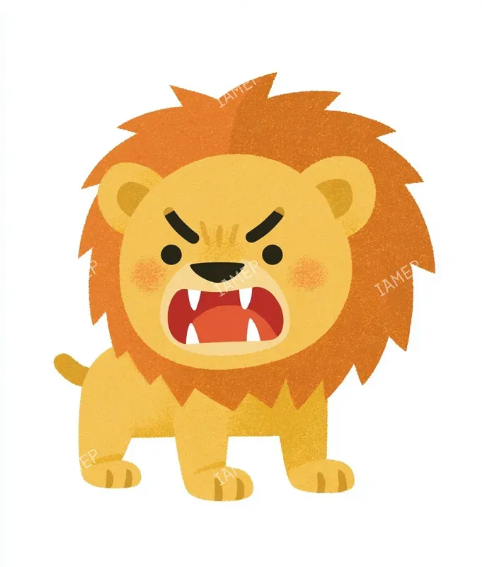 Angry Cute Animal Stickers