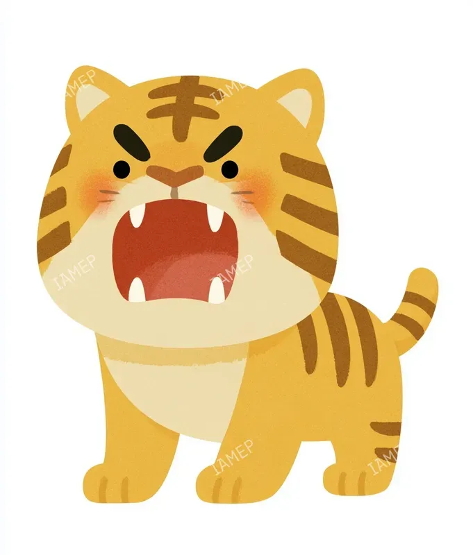 Angry Cute Animal Stickers