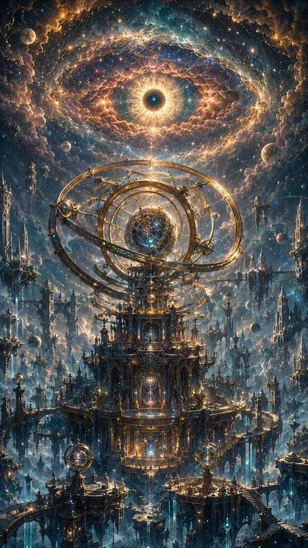 Celestial Realms Where Stars Become Worlds
