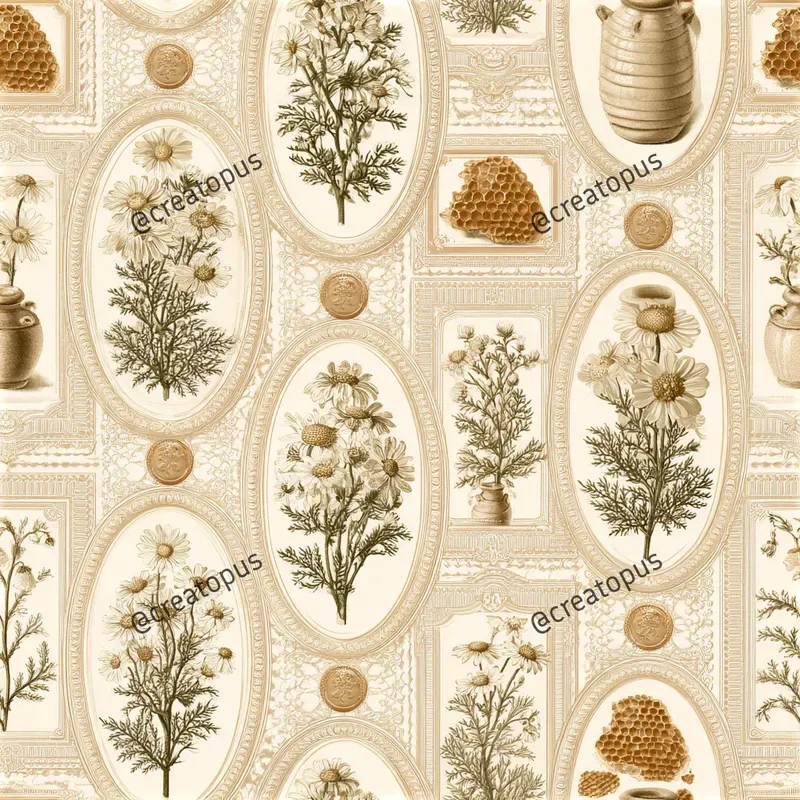 Antique Apothecary Label Patterns