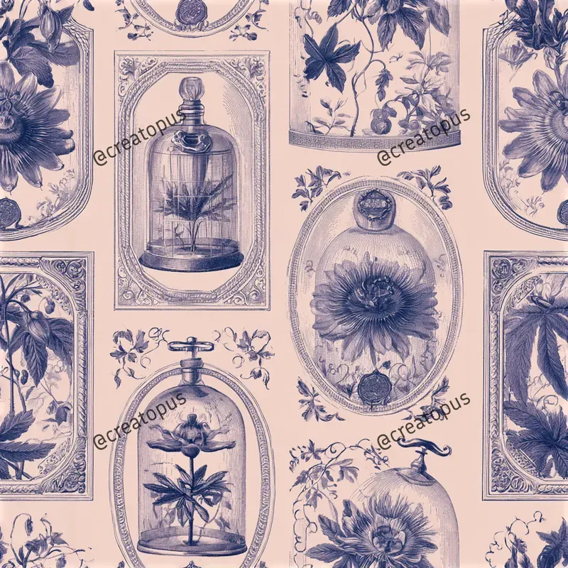 Antique Apothecary Label Patterns