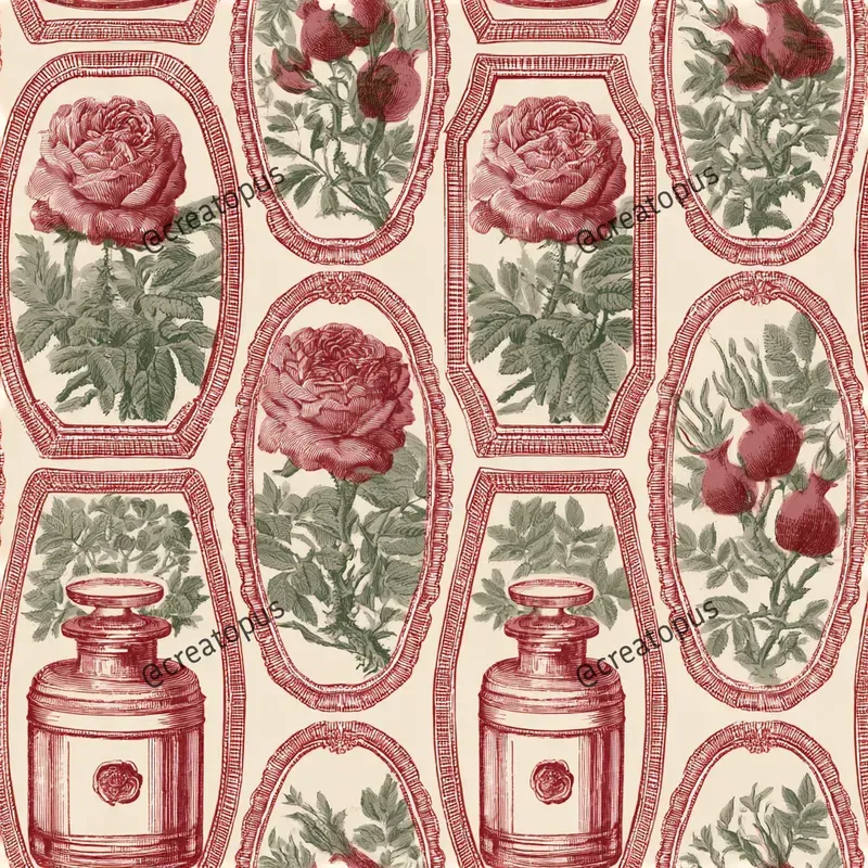Antique Apothecary Label Patterns