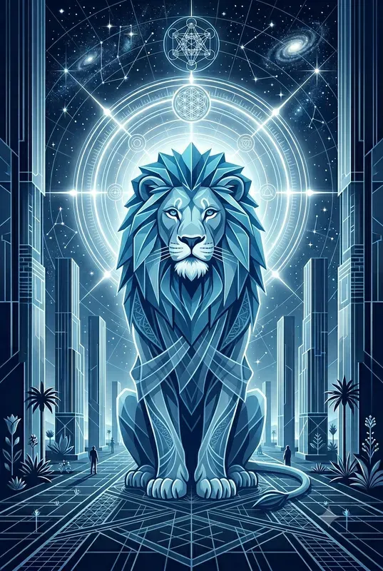 Modern Sacred Geometric Art Generator