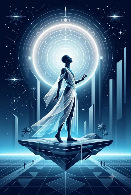 Modern Sacred Geometric Art Generator