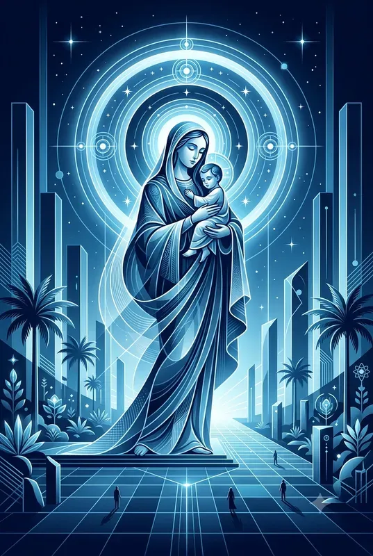 Modern Sacred Geometric Art Generator