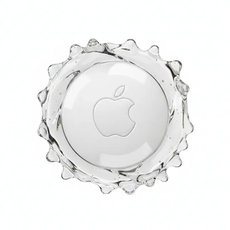 Ultra Clean 3D Glass Splash Logos