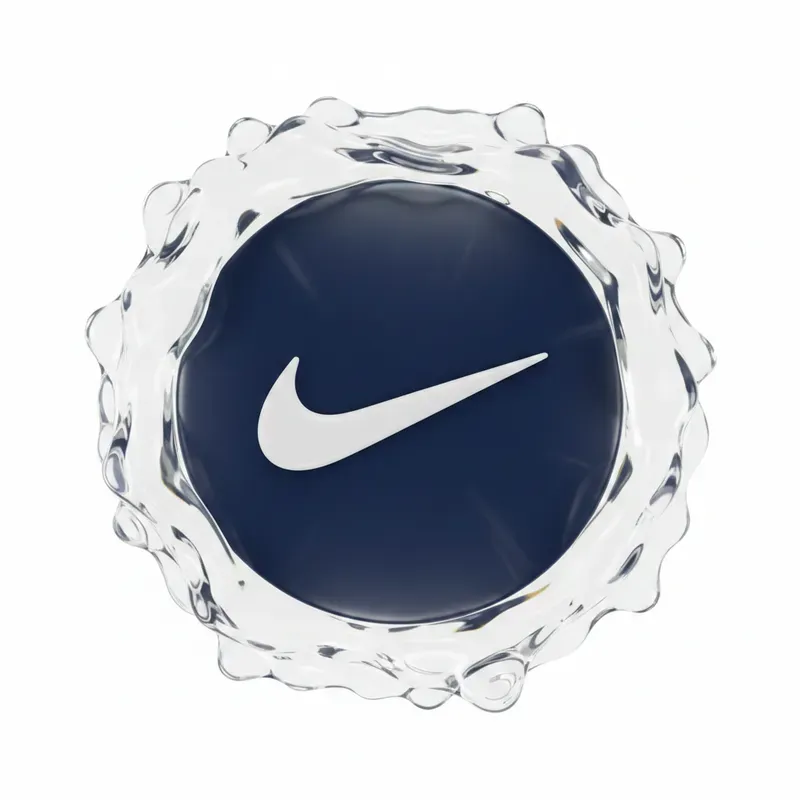 Ultra Clean 3D Glass Splash Logos