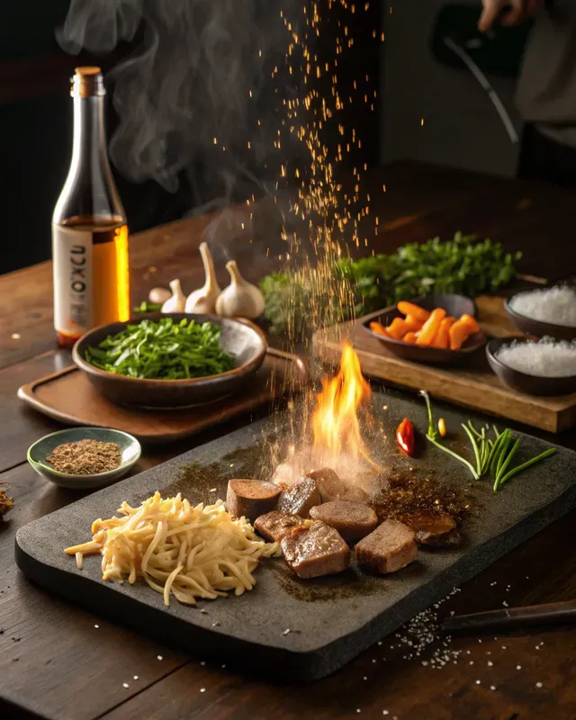 Sizzling Cooking Explosions