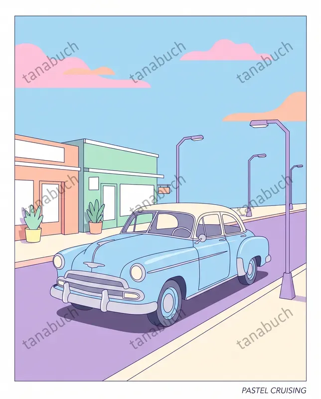 Pastel Pop Vector Illustrations