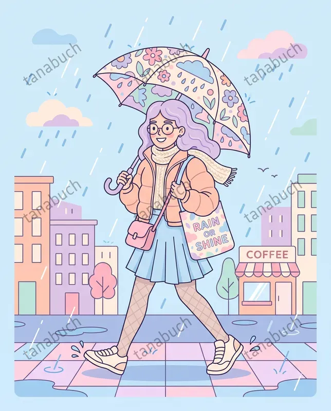 Pastel Pop Vector Illustrations