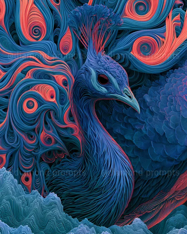 Psychedelic Animal Anatomies