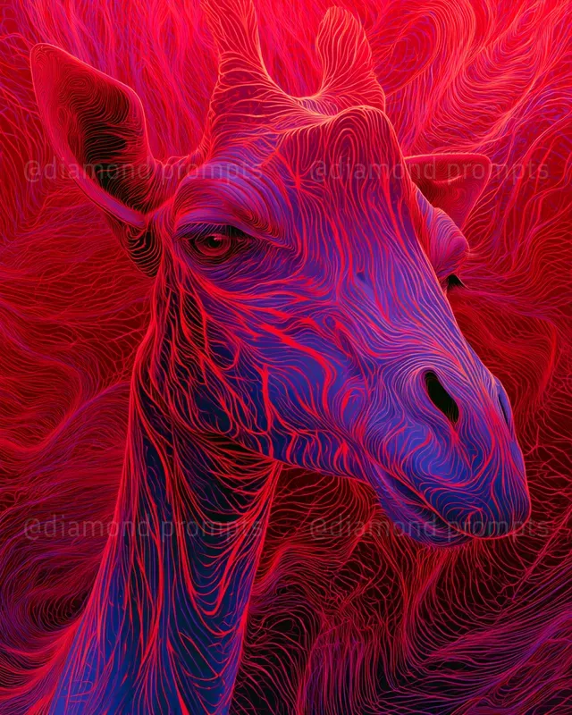 Psychedelic Animal Anatomies