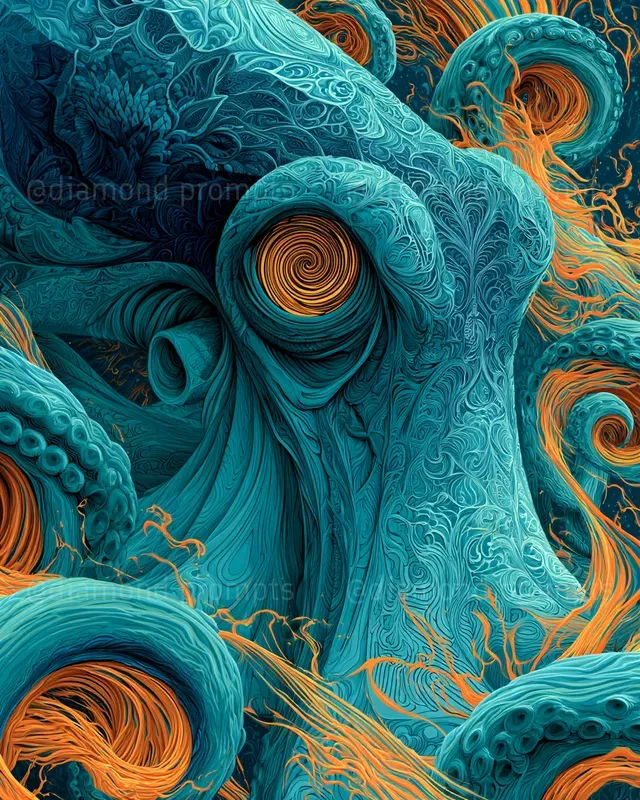 Psychedelic Animal Anatomies
