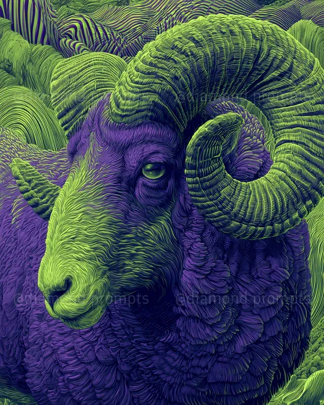 Psychedelic Animal Anatomies