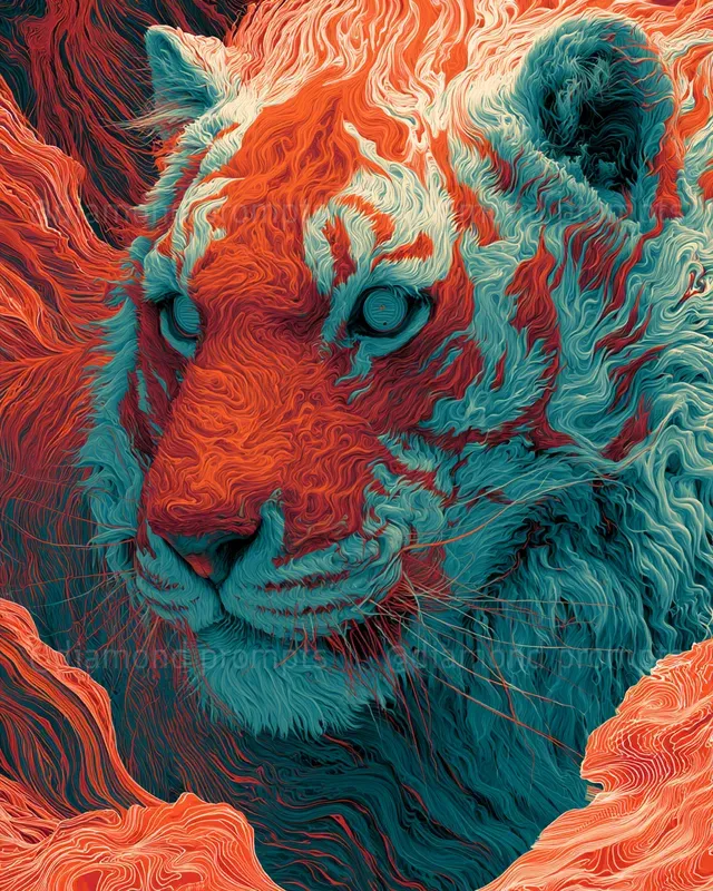 Psychedelic Animal Anatomies