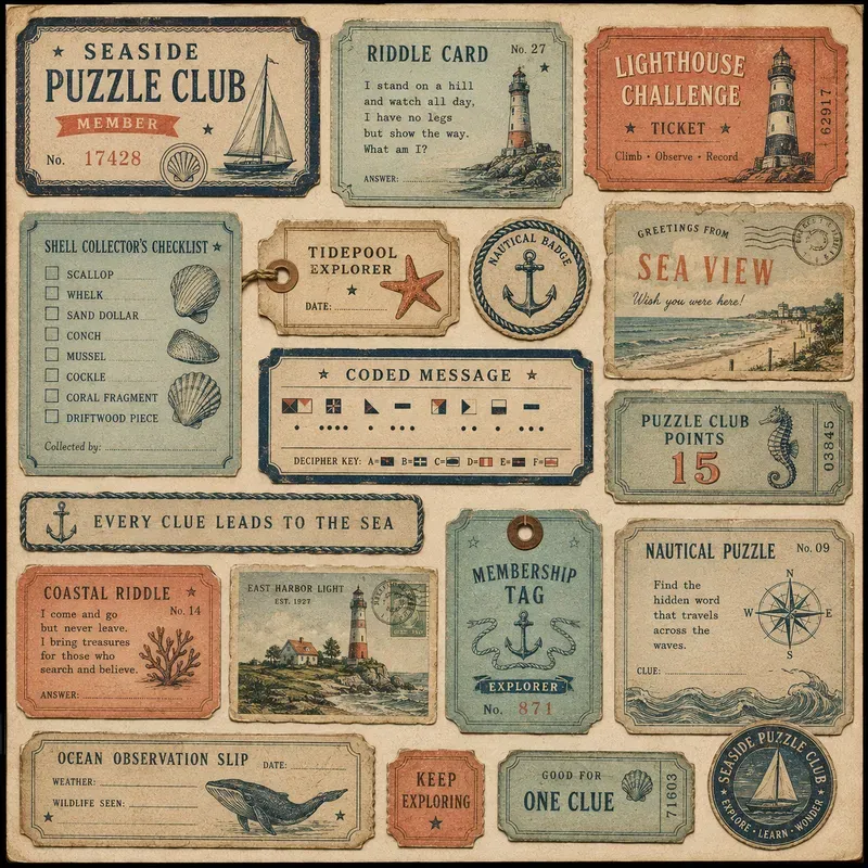 Vintage Play Ephemera Kits