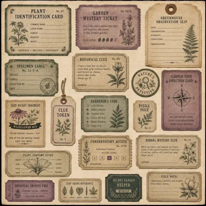 Vintage Play Ephemera Kits