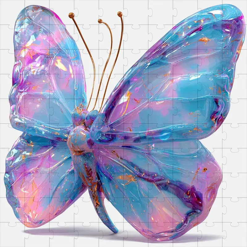 3D Holographic Iridescent Pastel Glosses