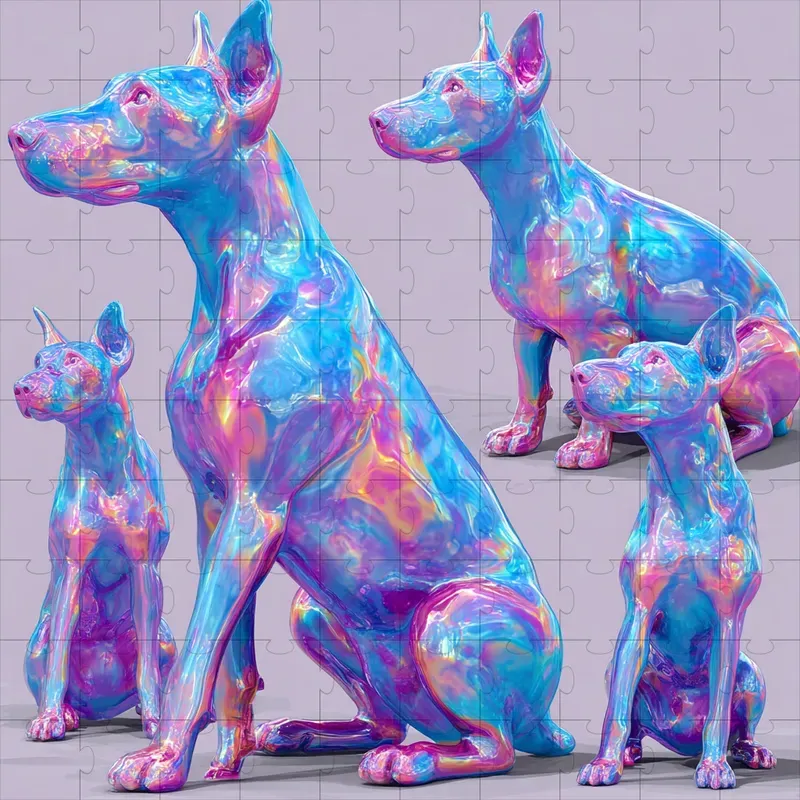 3D Holographic Iridescent Pastel Glosses
