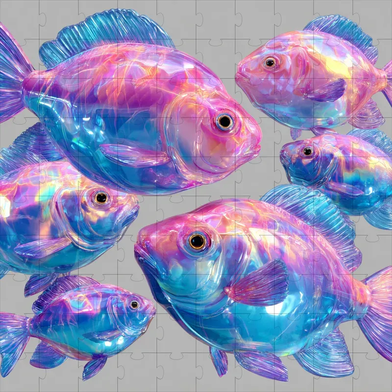 3D Holographic Iridescent Pastel Glosses