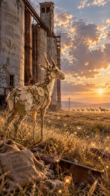 Storytelling Pressed Flower Creatures