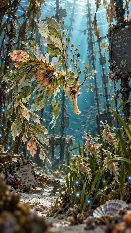 Storytelling Pressed Flower Creatures