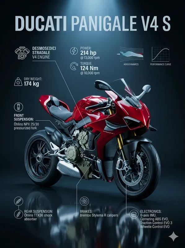 Premium Studio Motorbike Spec Posters