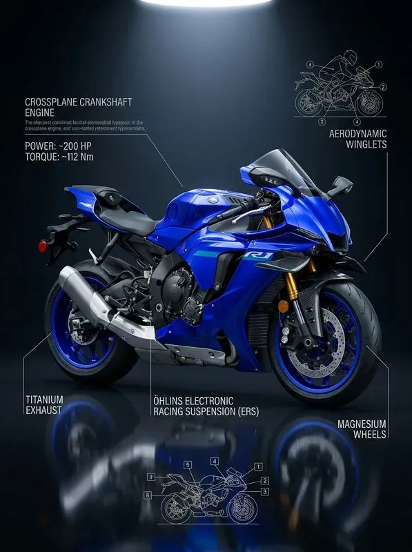 Premium Studio Motorbike Spec Posters