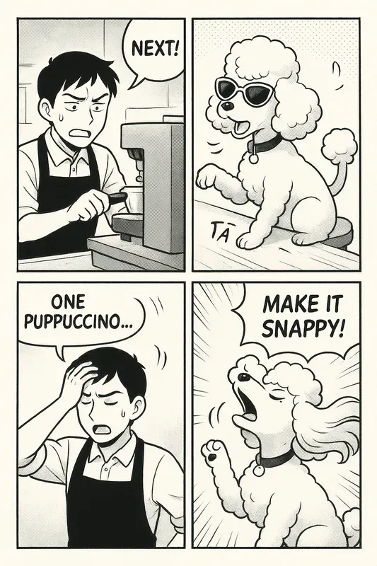Manga Comic Strip Stories