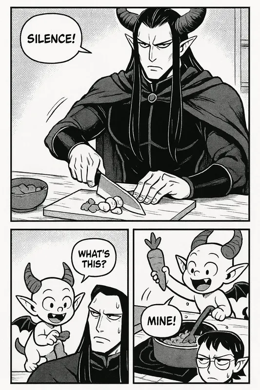 Manga Comic Strip Stories